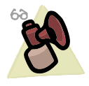 Air Horn - weapon icon from Mewgenics