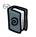 Spell Book - trinket icon from Mewgenics