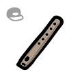 Hunter's Flute - trinket icon from Mewgenics