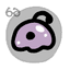 Friendly Amoeba - head icon from Mewgenics