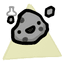 Asteroid - head icon from Mewgenics
