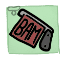 Toy Gun - weapon icon from Mewgenics