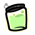 Jar of Radiation - trinket icon from Mewgenics