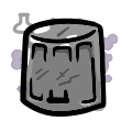 TrashCan - head icon from Mewgenics