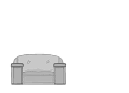 Bone Couch - furniture sprite from Mewgenics