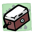 Cryogenic Time Chamber - trinket icon from Mewgenics