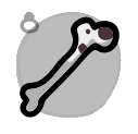 Bunga's Bone - weapon icon from Mewgenics