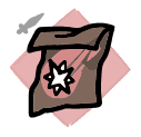 Fate - weapon icon from Mewgenics