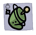 Mega Alien Blaster - weapon icon from Mewgenics