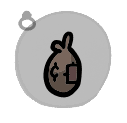 Money Bag - weapon icon from Mewgenics