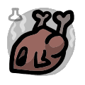 Whole Turkey - trinket icon from Mewgenics