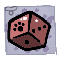 Mysterious Dice - trinket icon from Mewgenics