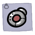 Frontal Lobe Implant - head icon from Mewgenics