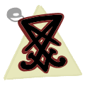 Lucifer Sigil - trinket icon from Mewgenics