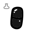 Forbidden Pill - trinket icon from Mewgenics