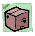 Rare Furniture Box - trinket icon from Mewgenics