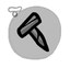 Railroad Spikes - weapon icon from Mewgenics