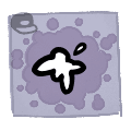 Bird Poop - head icon from Mewgenics