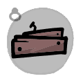 Wood Hat - head icon from Mewgenics