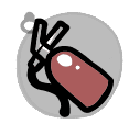 Old Extinguisher - weapon icon from Mewgenics