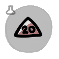 Natural 20 - trinket icon from Mewgenics