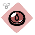 Bloody Coin - trinket icon from Mewgenics