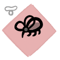 Malaria - head icon from Mewgenics
