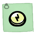 Electric Coin - trinket icon from Mewgenics