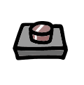 Self-Destruct Button - trinket icon from Mewgenics