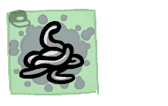 Eye Worm - face icon from Mewgenics
