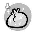 Bag o' Glitter - weapon icon from Mewgenics
