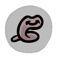 Heal Worm - neck icon from Mewgenics