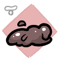 Fecal Necklace - neck icon from Mewgenics