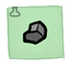 Rocks - weapon icon from Mewgenics