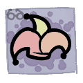 Jester Cap - head icon from Mewgenics