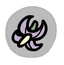 Nightshade - trinket icon from Mewgenics