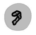 Finger Bone - weapon icon from Mewgenics