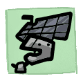 Debris Armor - neck icon from Mewgenics