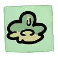 Putrid Pile - trinket icon from Mewgenics