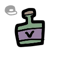 Viper Bottle - trinket icon from Mewgenics