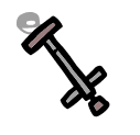 Pogo Stick - weapon icon from Mewgenics
