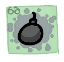 Small Bomb - weapon icon from Mewgenics