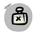 Vial of Acid - weapon icon from Mewgenics
