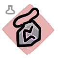 Rune of Perthro - neck icon from Mewgenics