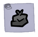 Bag of Rocks - weapon icon from Mewgenics
