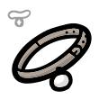 Mundane Collar - neck icon from Mewgenics