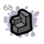 Mundane Stone - trinket icon from Mewgenics