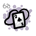 Two of Spades - neck icon from Mewgenics
