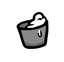 Bucket of Lard - weapon icon from Mewgenics