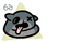 Guillotina's Head - face icon from Mewgenics